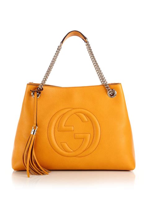 gucci yellow bag price|gucci pouch farfetch.